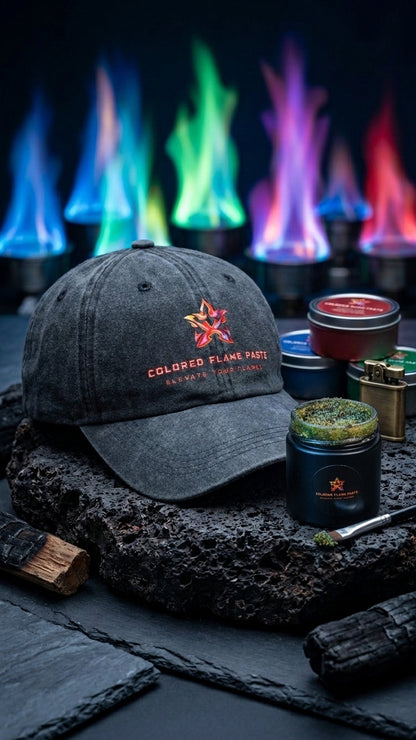 Colored Flame Paste Cap